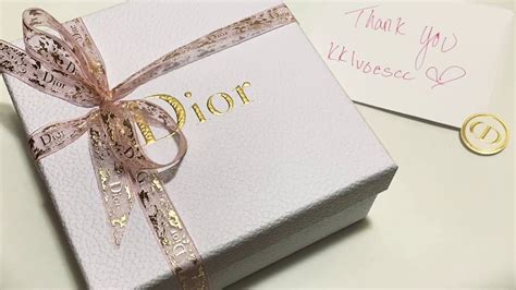 Dior cosmetics gift with purchase